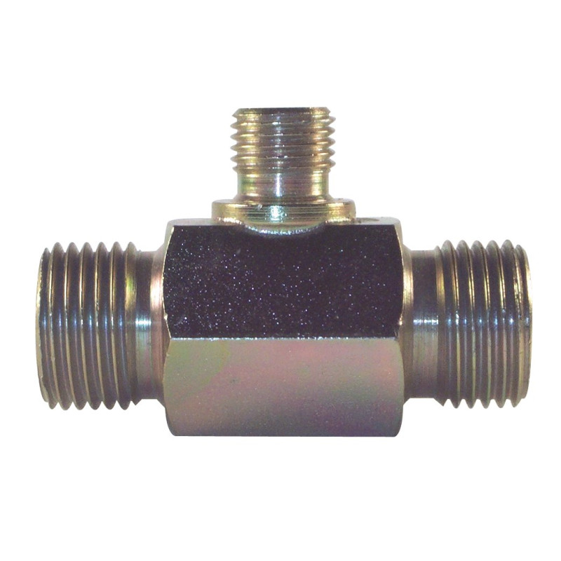 1/2 x 1/2 x 1/4 BSP M/M/M TEE PIECE